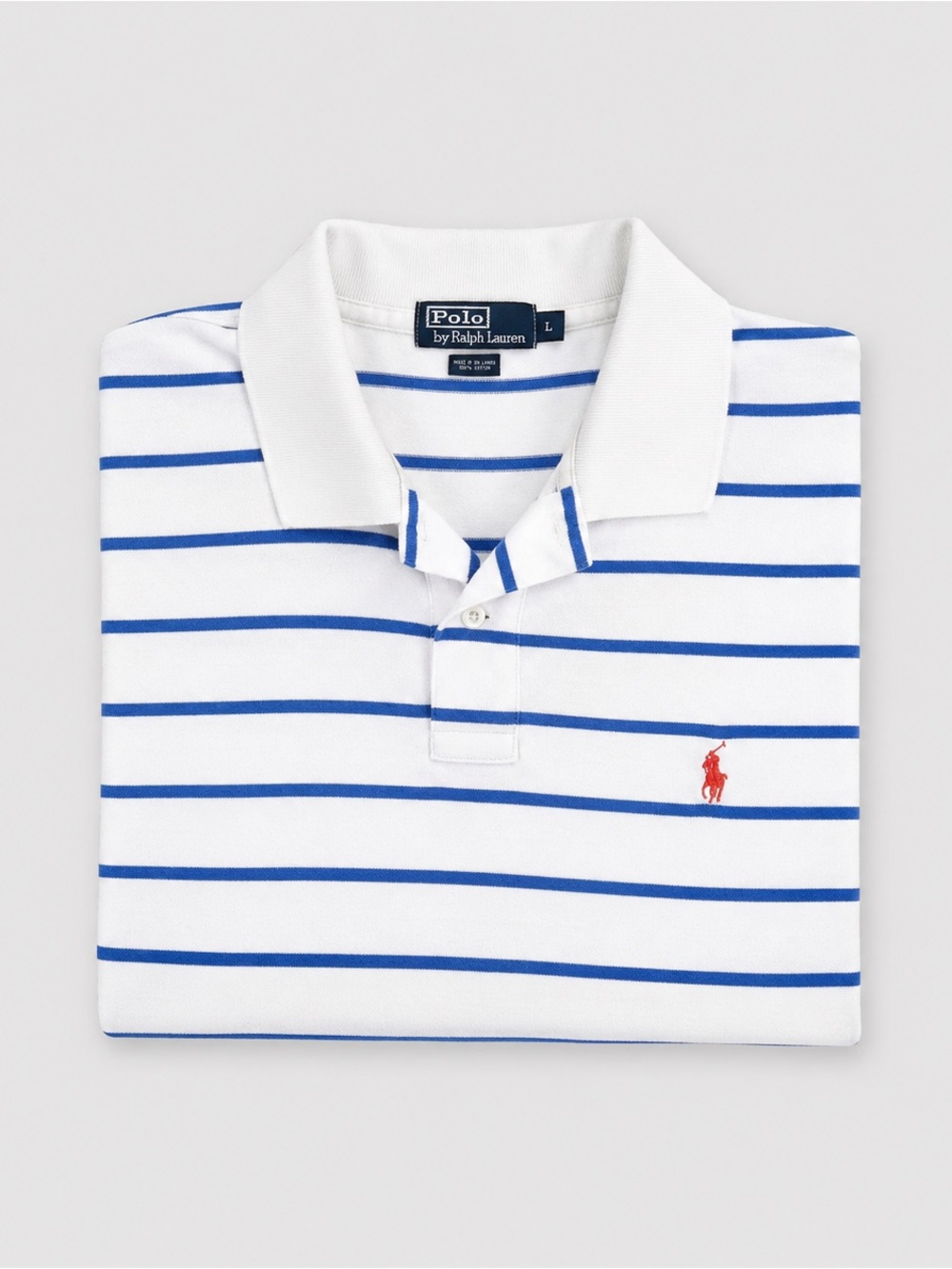 Vintage Polo Ralph Lauren Polo Shirt Large Preppy Logo Pony Golf Tennis Prep